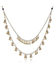 Betsey Johnson "Carnival" Crystal Long 2 Row Necklace, 35"