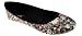 Capelli New York Sequined Floral Fabric Flat