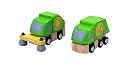 Plan City Street Cleaner and Garbage Truck