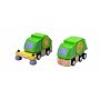 Plan City Street Cleaner and Garbage Truck