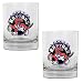 Toronto Raptors NBA 2pc Rocks Glass Cup Set