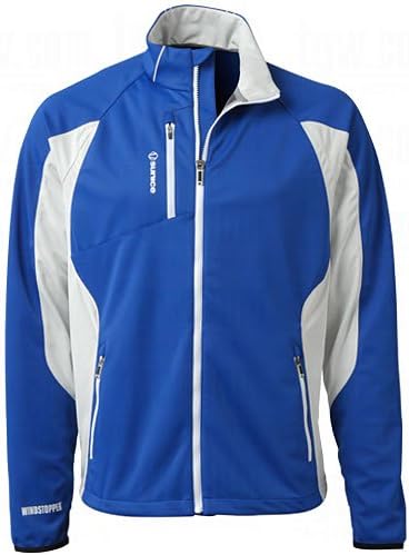 Mens Burnham Windstopper Softshell Jackets Large Royal/White