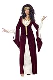 Regal Princess-Burgundy Adult Medium (8-10) Royal Royalty Costume