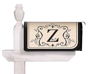 Monogram Magnetic Mailbox Cover - Z