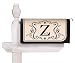 Monogram Magnetic Mailbox Cover - Z