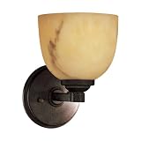 Buy light fixtures for Cheap light fixtures Minka Lavery Calavera 6820 14 Small Glass 1 Light 60 watt 8 H x 5 W Sconce Lighting in Nutmeg light fixtures
