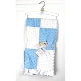New Boutique Blue Boy Minky Dot Chenille Baby Blankets FREE SHIPPING