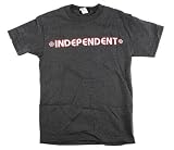 Independent Bar Cross Men's T-Shirt - Charcoal Heather