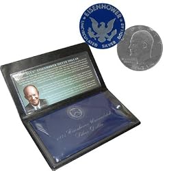 Blue 'Ike' Eisenhower Dollar