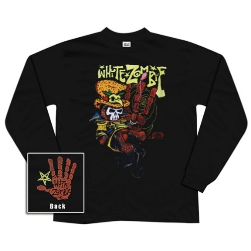 White Zombie - Skull Doll Long Sleeve - X-Large