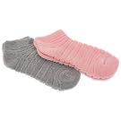 Ladies/Womens Terry Trainer Liner Socks (Pack of 2)