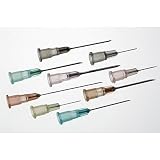 Terumo Hypodermic, Spinal & Dental Needles, Translucent Hub, Regular Bevel, 25G x 5/8, Thin Wall, 100/Bx, NN 2516R