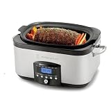 Wolfgang Puck 6 Quart Electronic Multi-Cooker with Dual Heating Elements