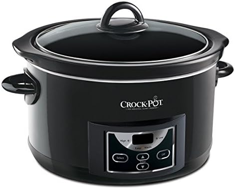 Crock-pot® Countdown Digital Slow Cooker W/travel Strap, Black Sccprc507-b-a Trust Quality Number ONE