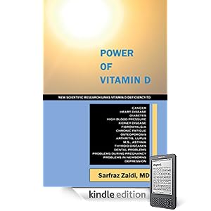 Click to buy Healthy Blood Pressure: Power of Vitamin D New Scientific Research Links Vitamin D Deficiency to Cancer, Heart Disease, Diabetes, High Blood Pressure, Kidney Disease and Depression from Amazon!