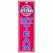 NBA Detroit Pistons 4-by-13 Wood My Team Sign