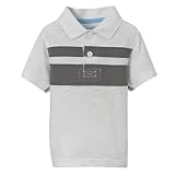 Infant Boys' Cherokee Short-Sleeve Slub Polo - True White