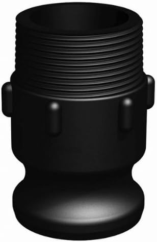 RealPro Cam & Groove Fitting, 1-1/2" Male Adapter-1-1/2" Male Thread