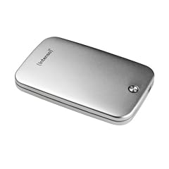 Intenso 6003612 320GB externe Festplatte (6,3 cm (2,5 Zoll), 5400rpm, 8MB Cache, USB) Alu silber