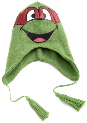  Bioworld Unisex-Child 8-20 Tmnt Raphiel Big Face Laplander Cap