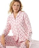 Charter Club "Cotton Candy" Printed Fleece Pajama Set