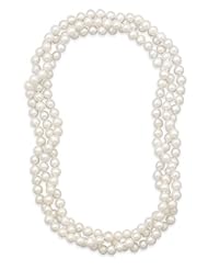 Cultured Freshwater Pearl Knotted Necklace