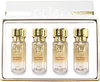 South Korea Cosmetics Jeju wild horse placenta, Whitening, anti-wrinkle effect, hydration. C Clar Fold Placenta Ampoule Serum (Korea Original)