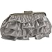 J. Furmani Ruffled Evening Bag