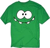 Cut The Rope ~ On Nom Smiley Face ~ 100% Cotton ~ Men's T-Shirt