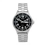 Fossil Women's AM4332 Maddox Black Mother-of-Pearl Dial Watch