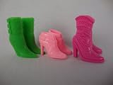 3 Pairs of Barbie Boots