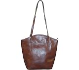 Scully Leather Women’s H516 Embossed Calf Top Zip Handbag