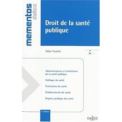Droit de la sant� publique