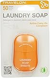 Travelon Laundry Soap Sheets, 50-Count