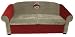 Ohio State Microsuede Sofa