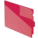 (Price/BX)Out Guides, Recycled Vinyl, 50 Ct, 12-3/4x9-1/2, Red
