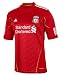 Men's & Youth Liverpool Home Jersey (Light scarlet, Gold, X-Large)