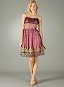 Metallic Design Chiffon Formal for Bridesmaid Formal Prom