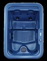 Hot Sale QCA Spas Model 1 North Star Hot Tub, 80.5 by 56.5 by 30-Inch, Blue Denim