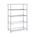Intermetro Shelving Unit - Chrome - 63"tall x 48"wide x 18"deep - On Sale Today!