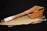 FIJIAN AXE CLUB - 20 MONKEY POD WOOD - POLYNESIAN DECOR