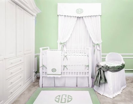 ON SALE Palm Beach Crib Bedding Collection in New Green 41dZ6IDZN8L ON SALE Palm Beach Crib Bedding Collection in New Green