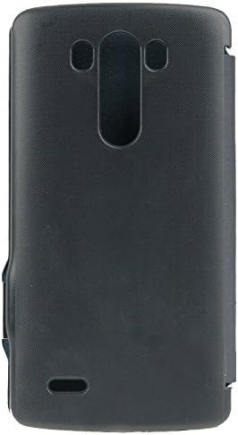 DIYLooks Brush Texture Magnetic Button Cell Phone Protective Skins Horizontal Left and Right Flip Leather Case Cover for LG G3 / D855 (Dark Blue)