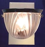 Wall Sconce Style Nightlight--Elegant Clear Plastic Classic Style Night Light