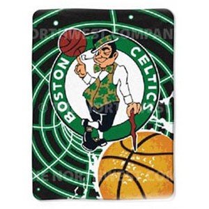 Boston Celtics Oversize Plush Blanket