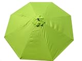 New Tan Instant Gazebo Offset Patio Umbrella W/ Mesh