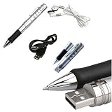 Spy Pen 1GB USB 2.0 Digital MP3 WMA Player Voice Recorder Flash Drive 4-in-1 Pen Drive (up to 20 hours)