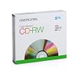 Memorex 8x-12x CD-RW Media (5-Pack with Slim Jewel Cases)