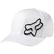 Fox Racing Flex 45 Youth Boys Flexfit Race Wear Hat - White