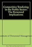 Competitive tendering in the public sector